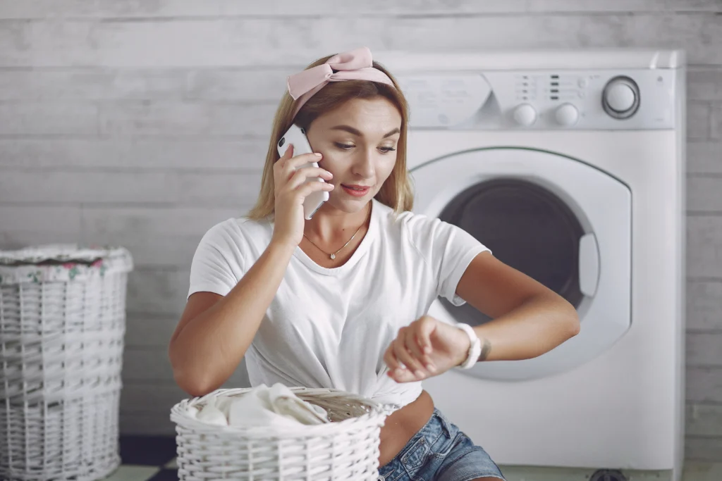no time for laundry